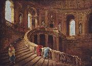 Hubert Robert Freitreppe im Schlob von Caprarola china oil painting artist